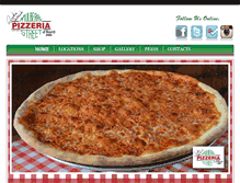 Tablet Screenshot of mulberrypizzeria.com